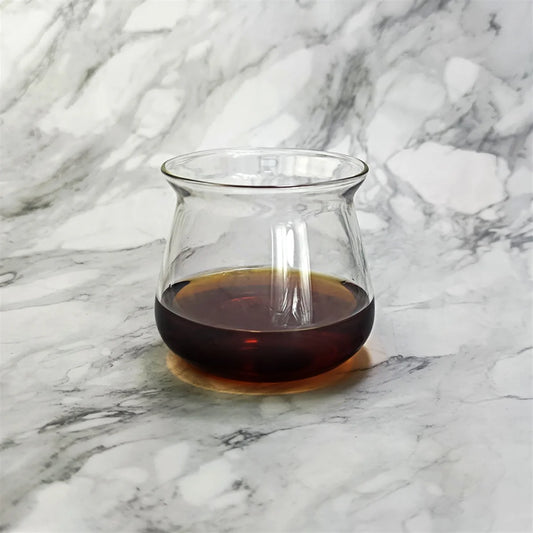 The Clear Ritual Mug — 275ml Double-Wall Glass Coffee Cup