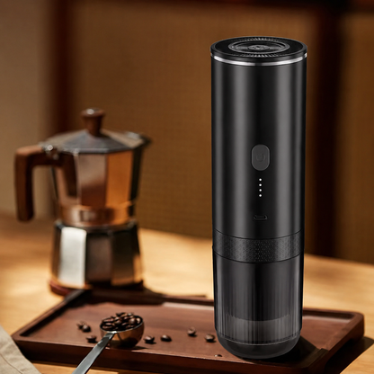 The Travel Brew Machine — Portable Coffee Maker for Capsules & Ground Coffee