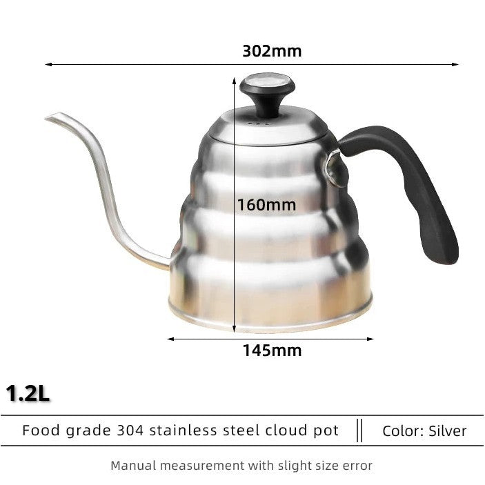 The Classic Pour Kettle — Stainless Steel Gooseneck Coffee Kettle
