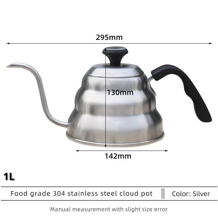 The Classic Pour Kettle — Stainless Steel Gooseneck Coffee Kettle