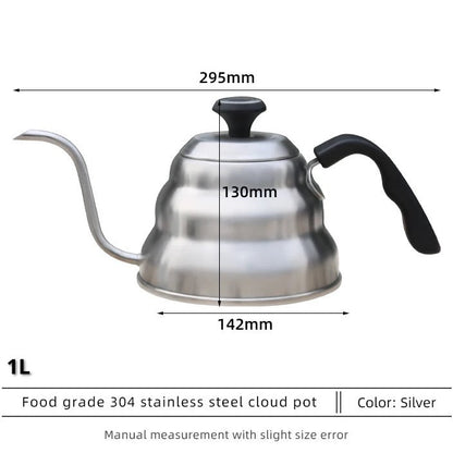 The Classic Pour Kettle — Stainless Steel Gooseneck Coffee Kettle