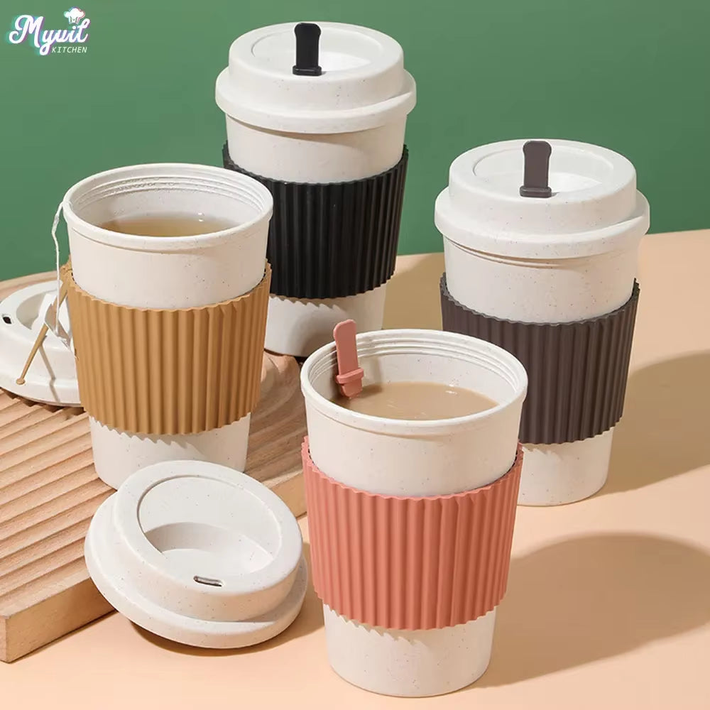 The Everyday Brew Cup — 450ml Reusable Coffee Cup with Lid