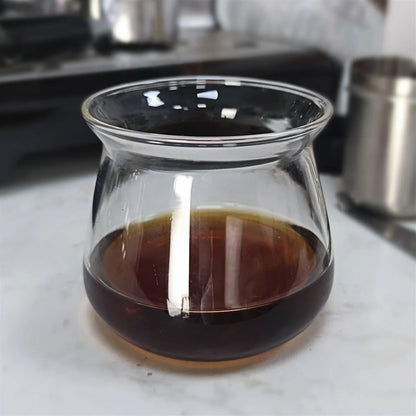 The Clear Ritual Mug — 275ml Double-Wall Glass Coffee Cup